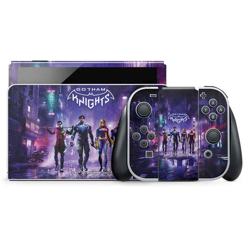 DC Comics Gotham Knights Characters Nintendo Switch OLED (2021) Skin